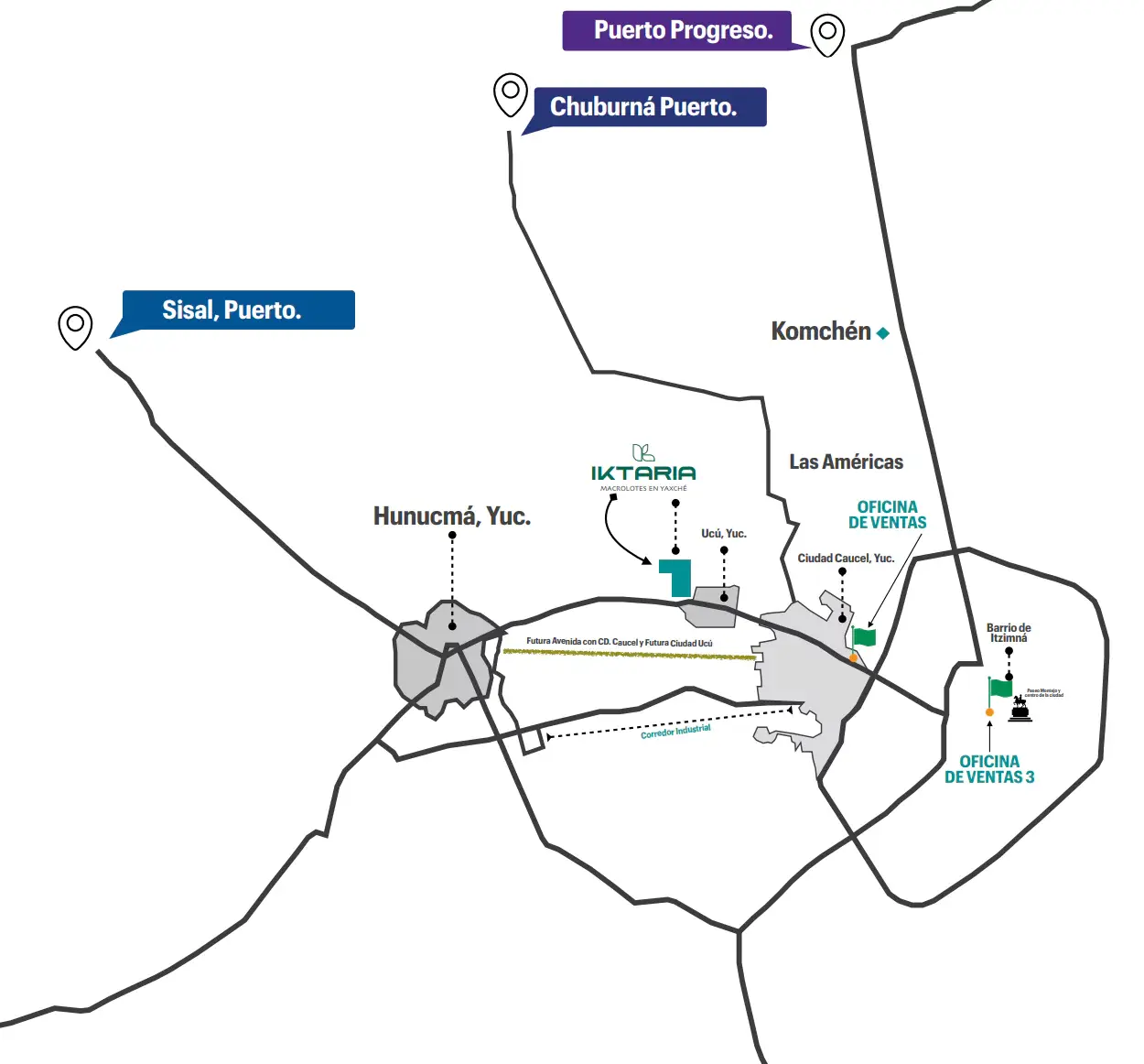 Mapa de ubicación de IKTARIA