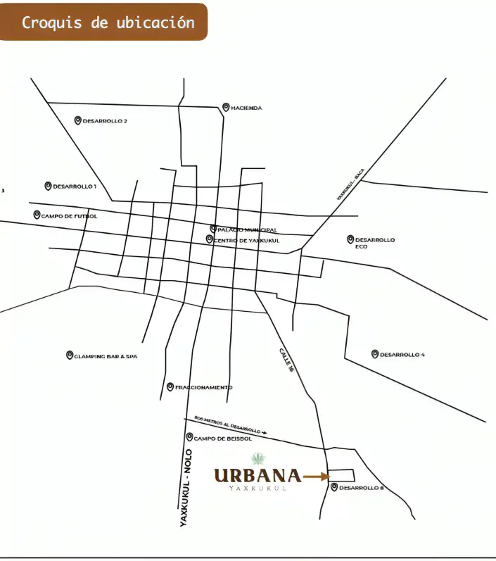 Mapa de ubicación de URBANA